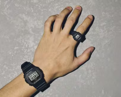 G-Shock Nano DWN5600-9 Yellow Digital Ring Watch