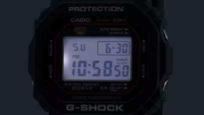 G-Shock Origin Black Digital Watch DW5000R-1A
