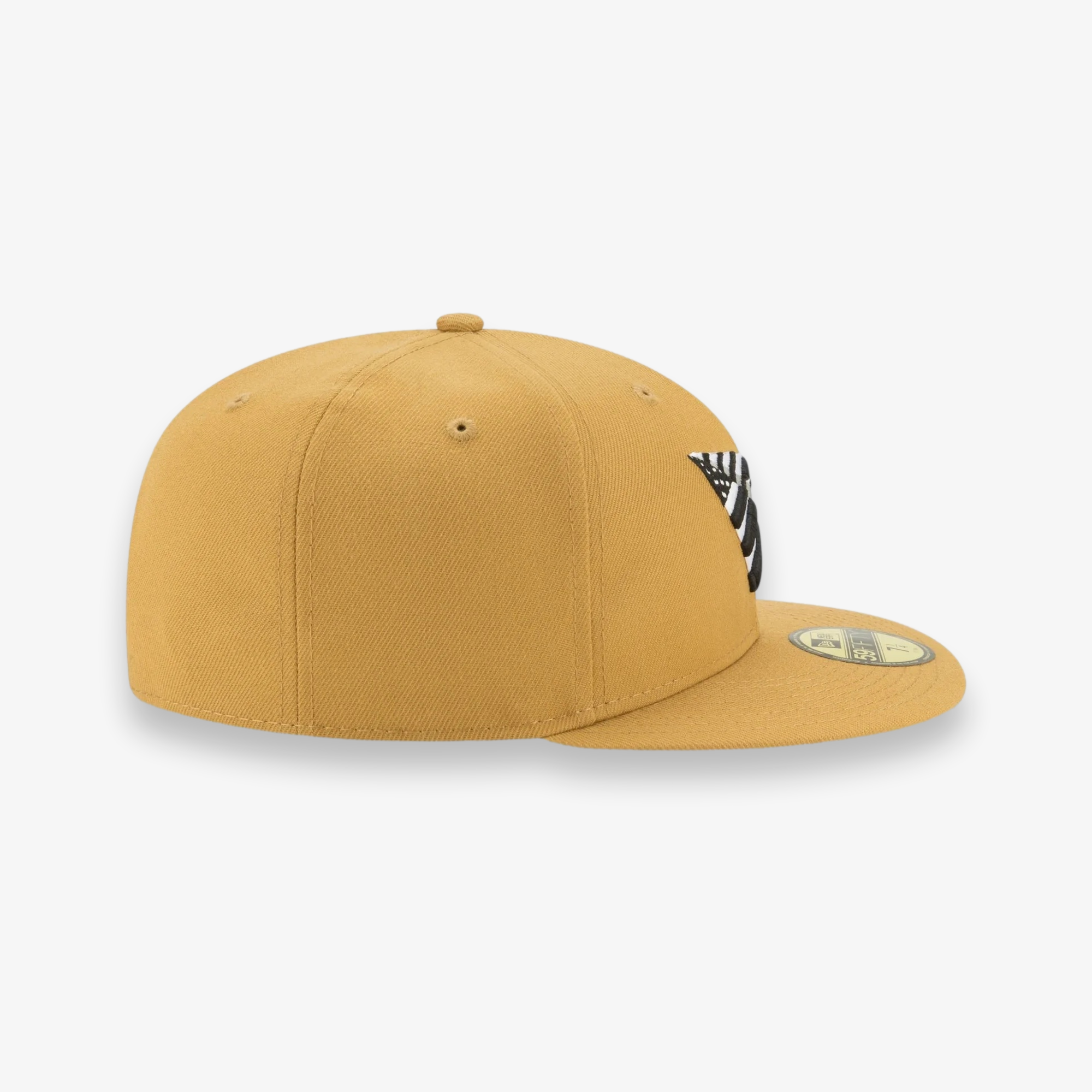 Panama Tan Crown Fitted Hat