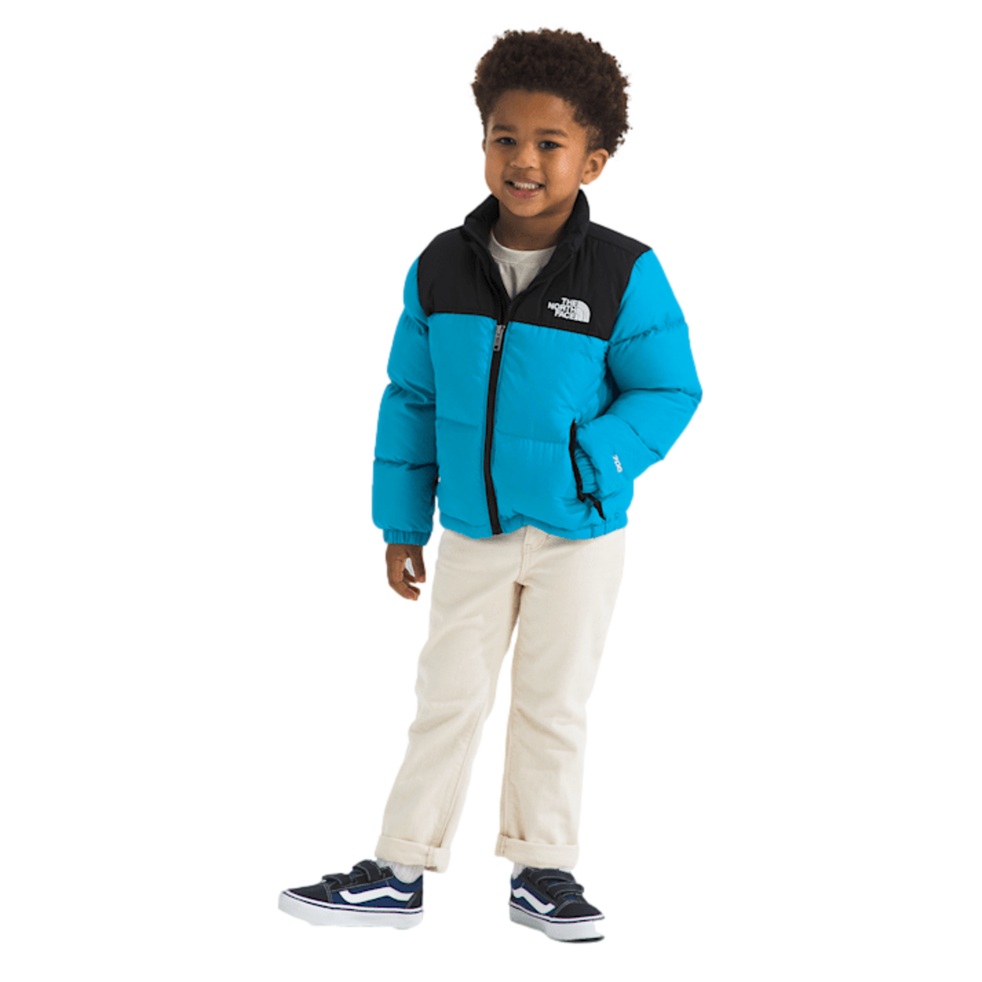 1996 Retro Nuptse Blue Jacket