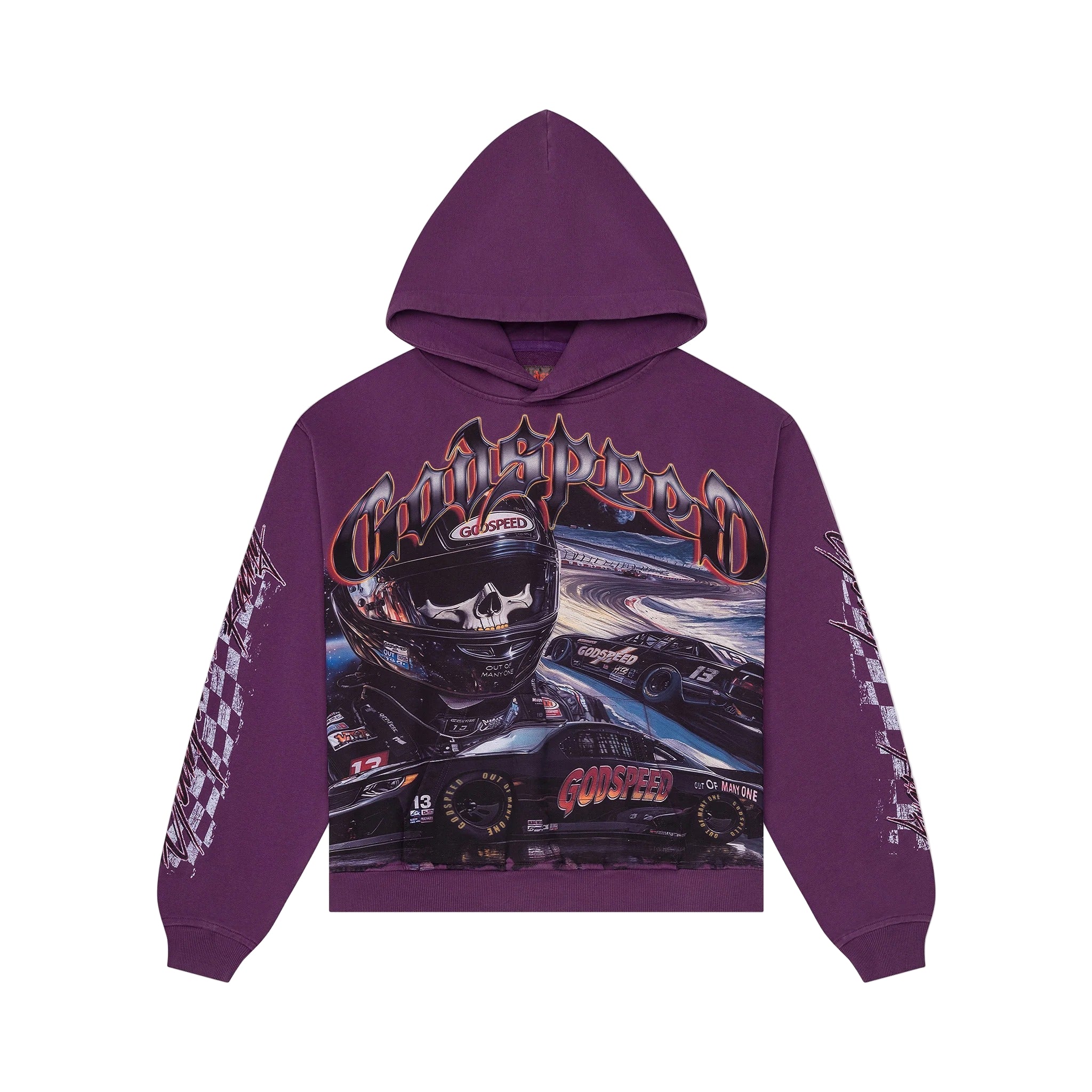 Le Denier Purple Hoodie