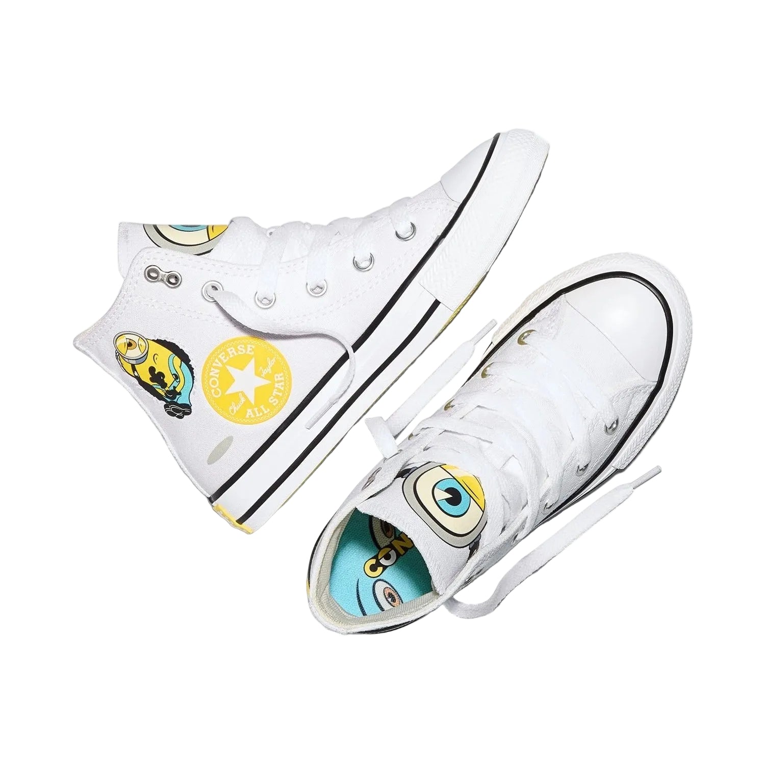Converse X Minions Chuck Taylor All Star High Top White GS