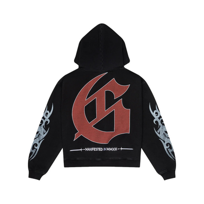 Seasick Black Hoodie