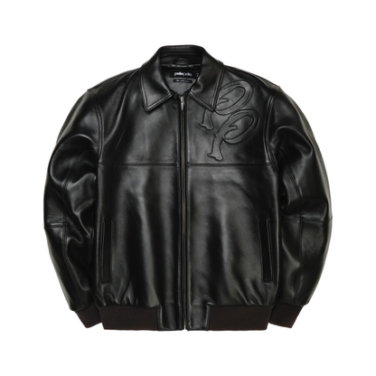 Two Tone Pelle Black Jacket