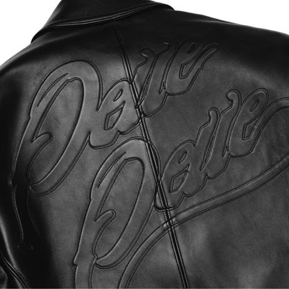 Two Tone Pelle Black Jacket