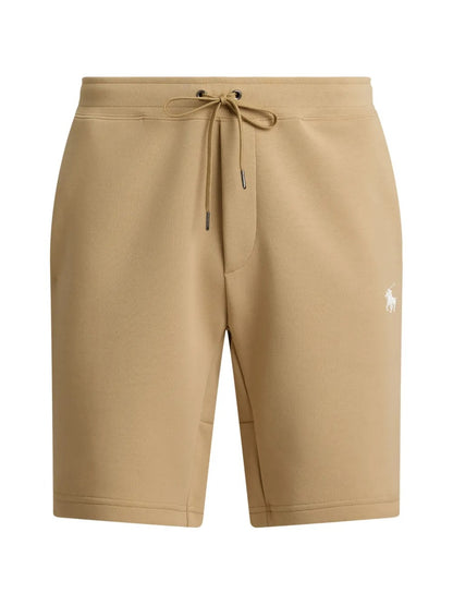 Logo Embroidered Drawstring Shorts