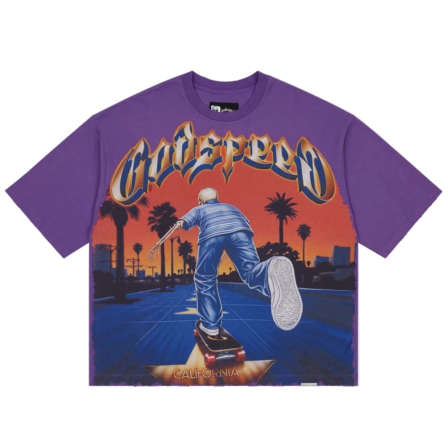 Kick Push Purple T-shirt