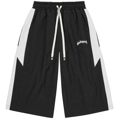 OG Logo 3QTR Black Shorts