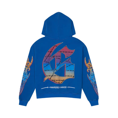 Ollie Blue Boom26 Pullover Hoodie