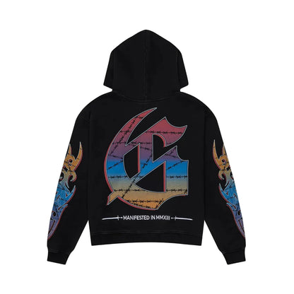 Ollie Boom26 Black Pullover Hoodie