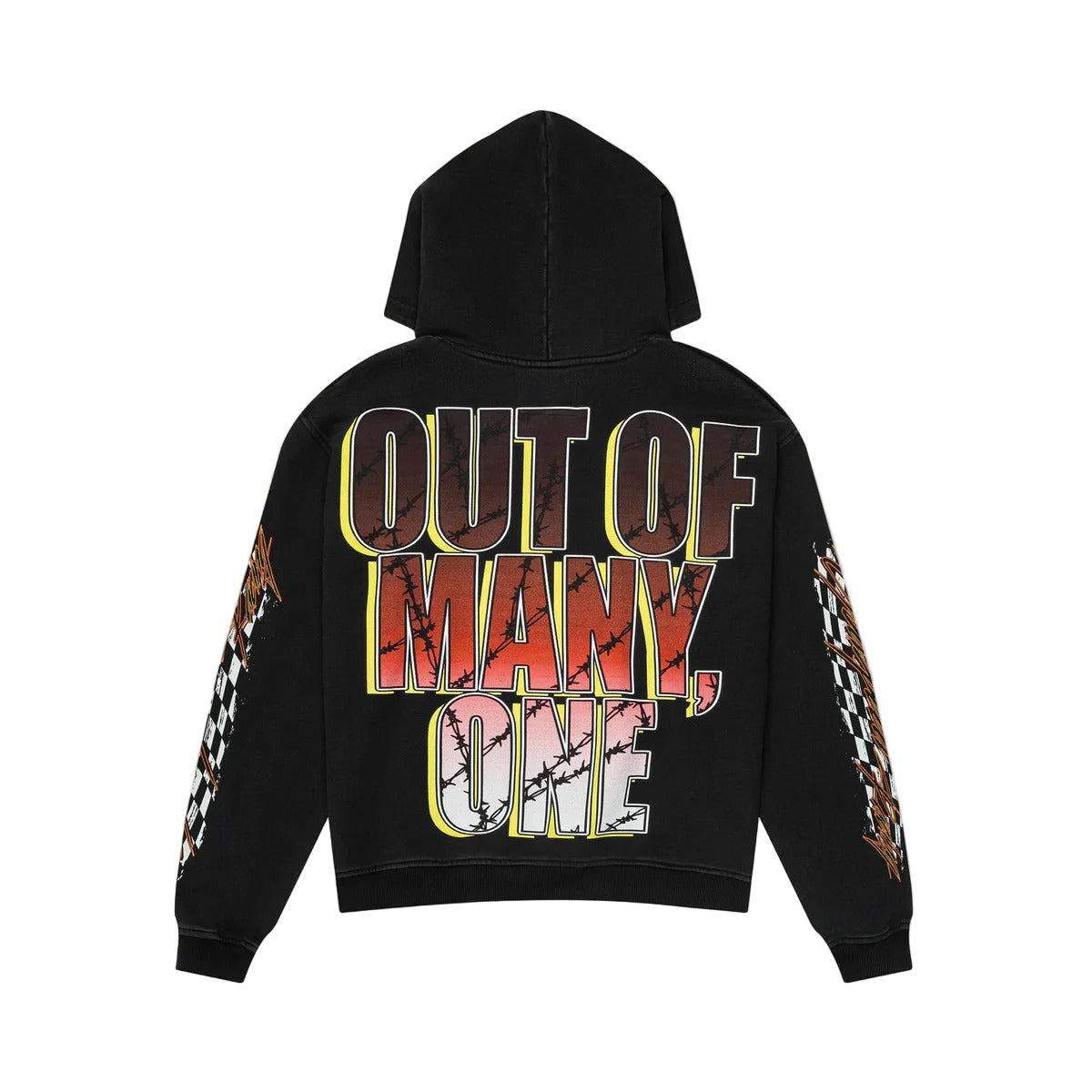 Motocross  Black Hoodie