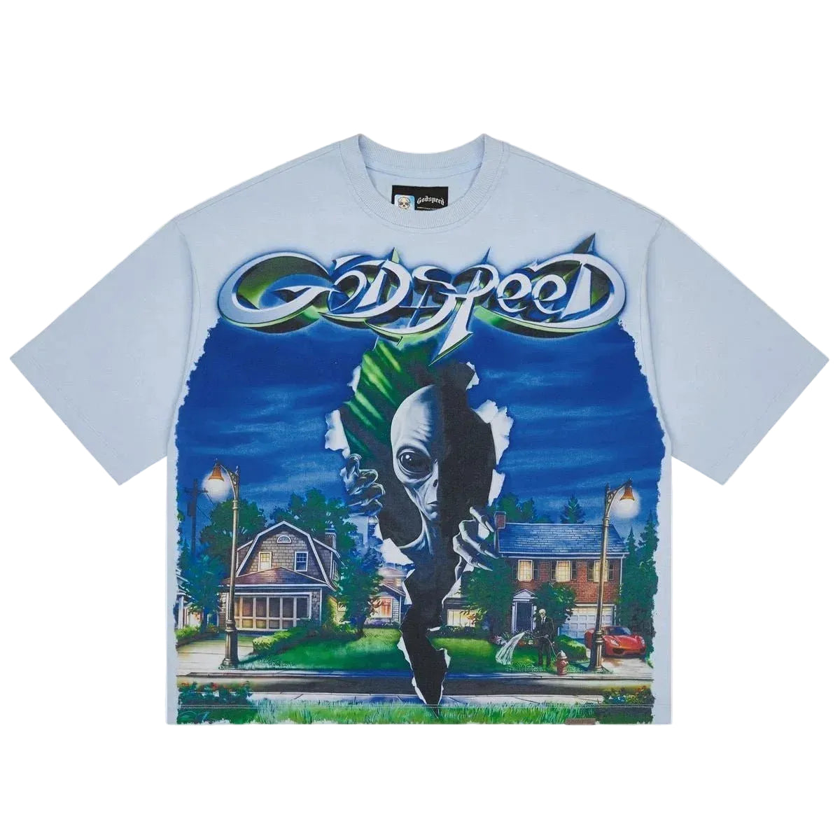 Neighborhood Watch Ice Blue T-shirt