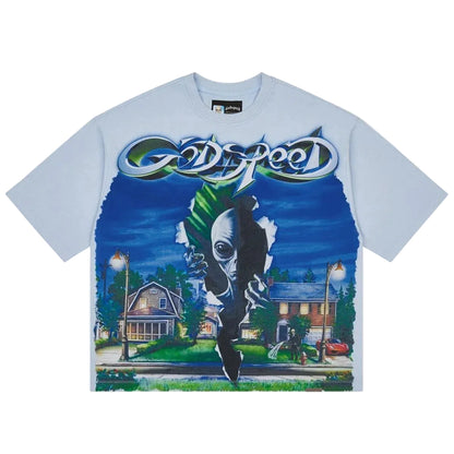 Neighborhood Watch Ice Blue T-shirt