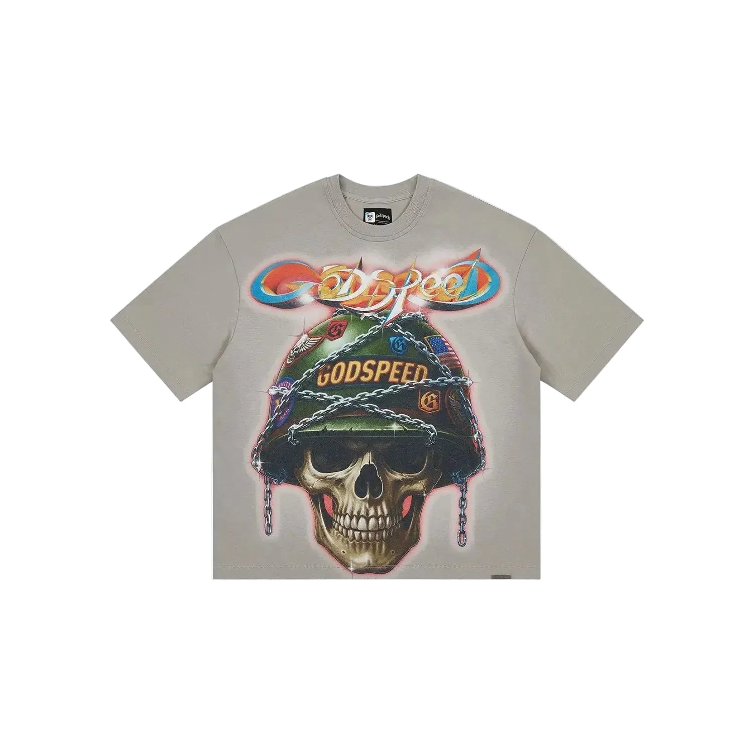 Badges Of Honor Beige T-Shirt