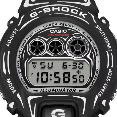 G-SHOCK x Joshua Vides 6900 Series Black Watch