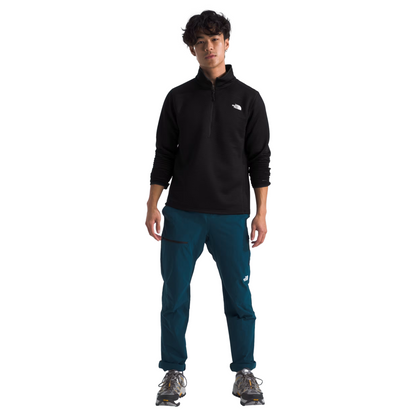 Dot Knit Thermal Half Zip Jacket