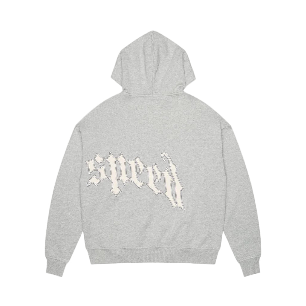 Og Logo  V2 Grey Silver Satin Boom Sweatsuit