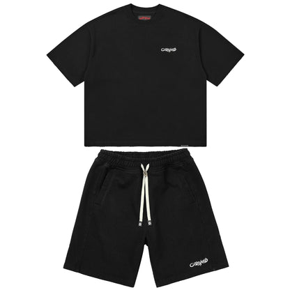 VITAL New Age Black Short Set