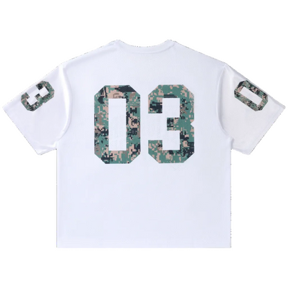 BB Parks SS Knit White T-Shirt