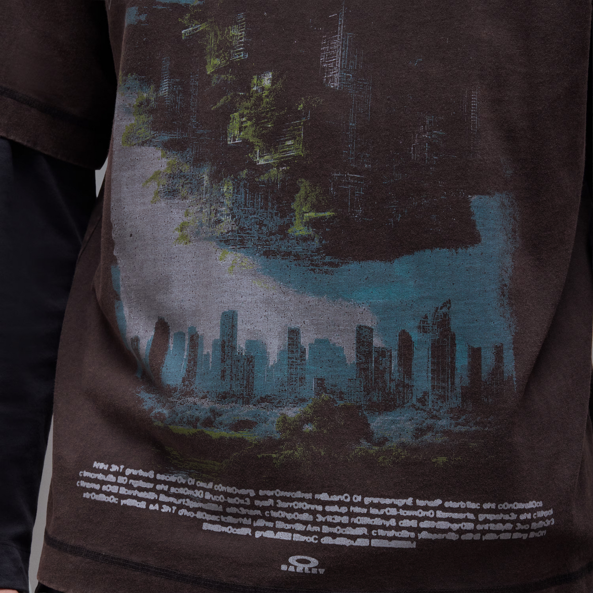 Reverse World Black T-Shirt