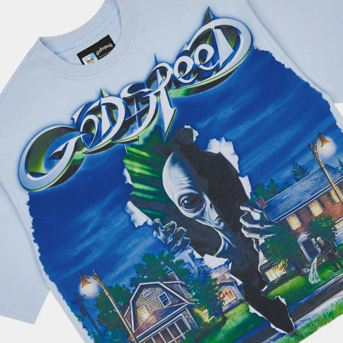 Neighborhood Watch Ice Blue T-shirt