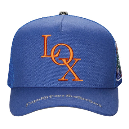 Godspeed X The Legacy Trucker Blue Orange Hat