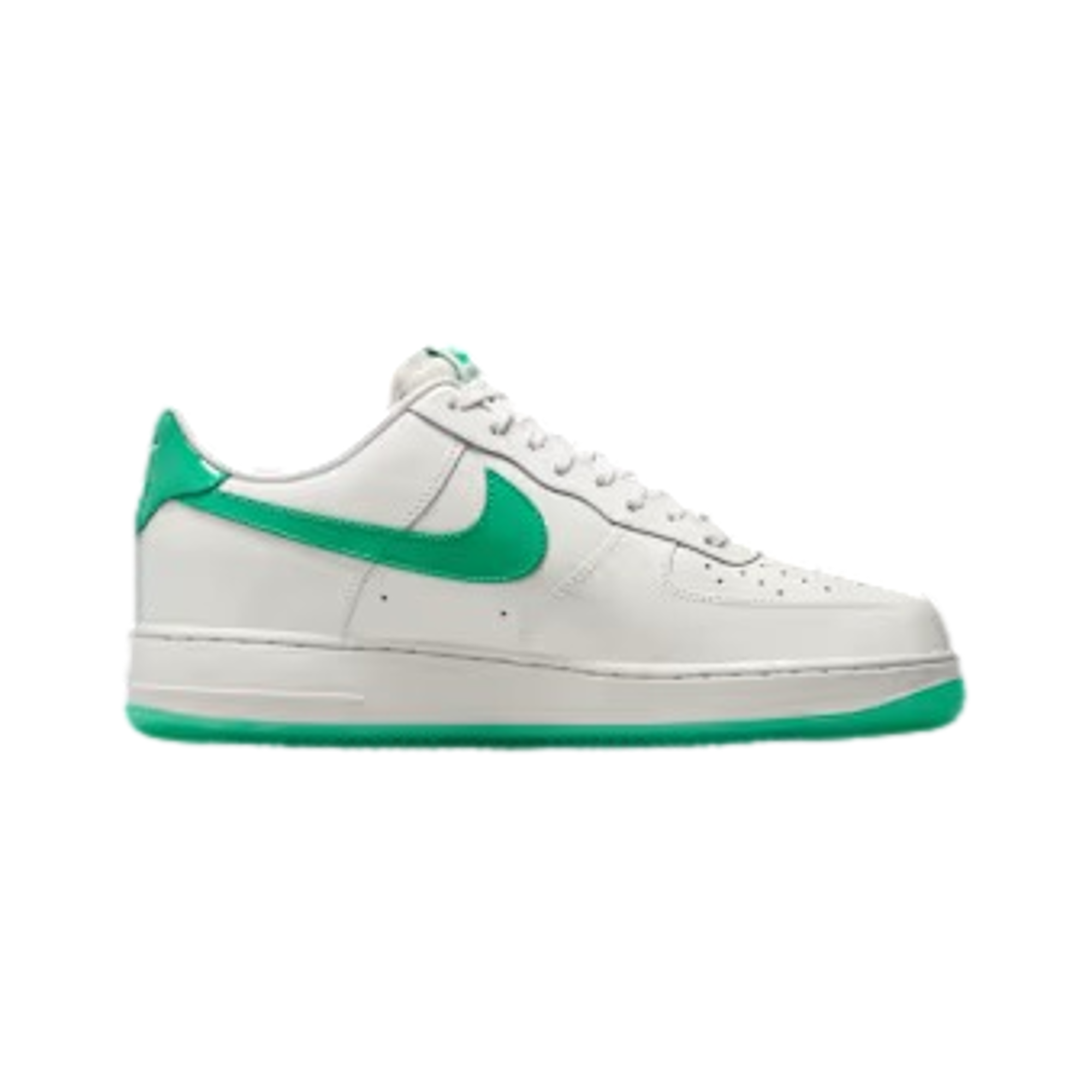 Air Force 1 '07 Premium Platinum Tint and Stadium Green