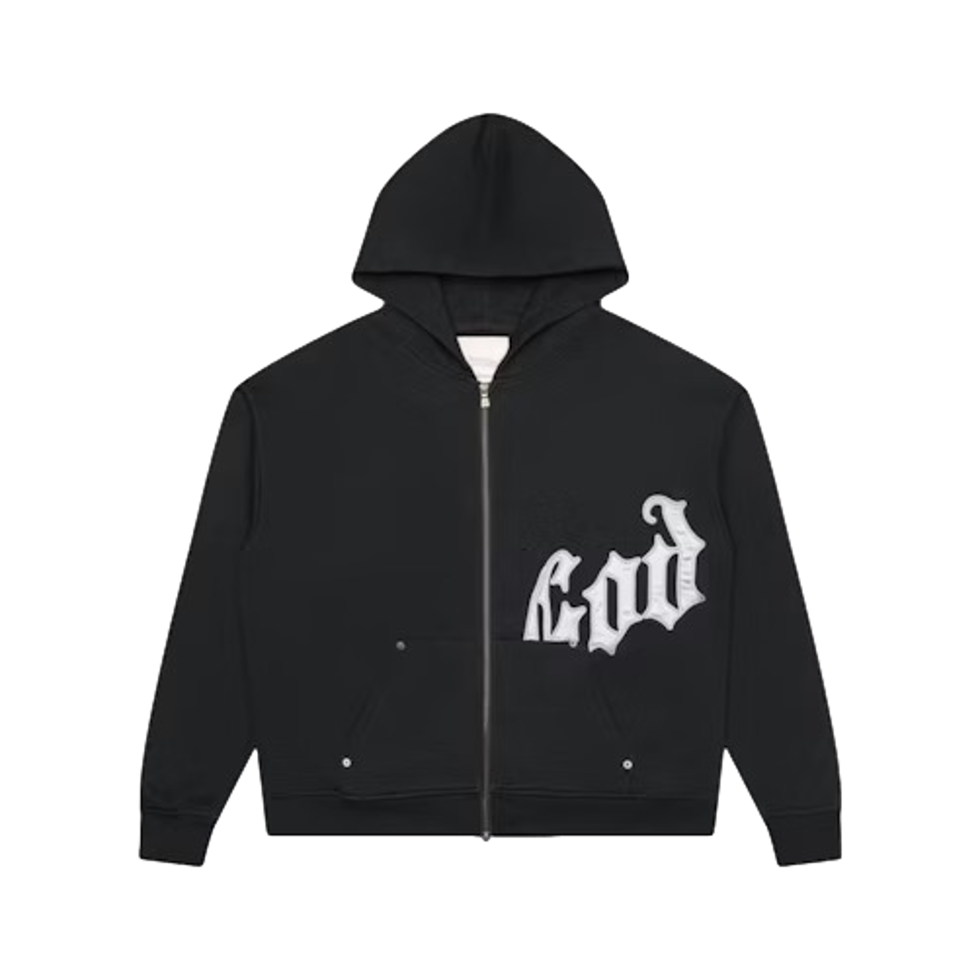 Og Logo  V2 Black Silver Satin Boom Sweatsuit