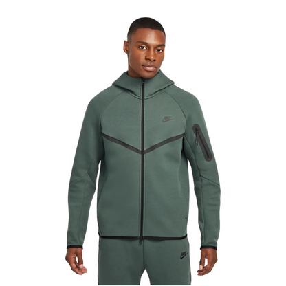 Tech Windrunner Green Full-Zip Hoodie
