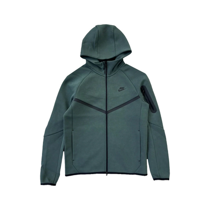 Tech Windrunner Green Full-Zip Hoodie