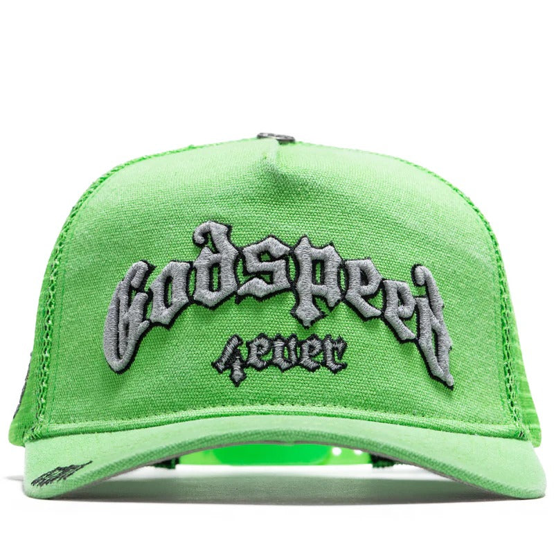 GS Forever Trucker Lime Washed Hat