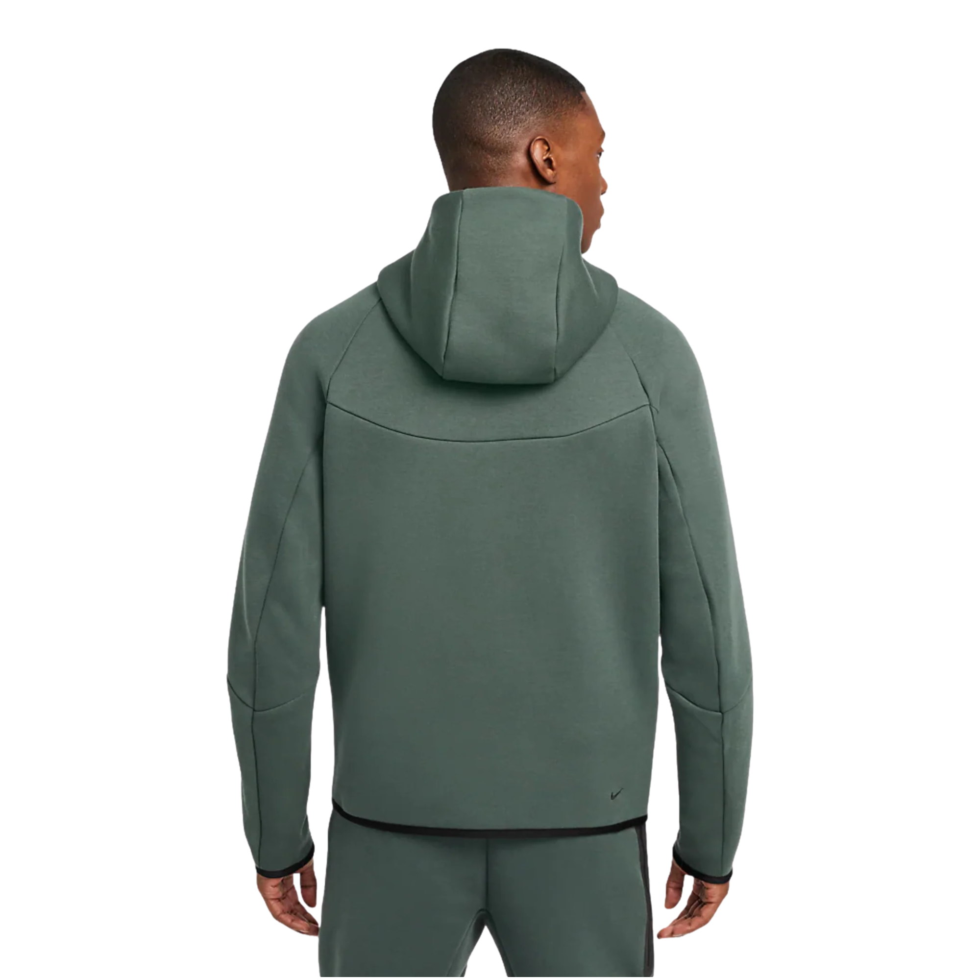 Tech Windrunner Green Full-Zip Hoodie