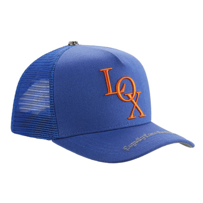 Godspeed X The Legacy Trucker Blue Orange Hat