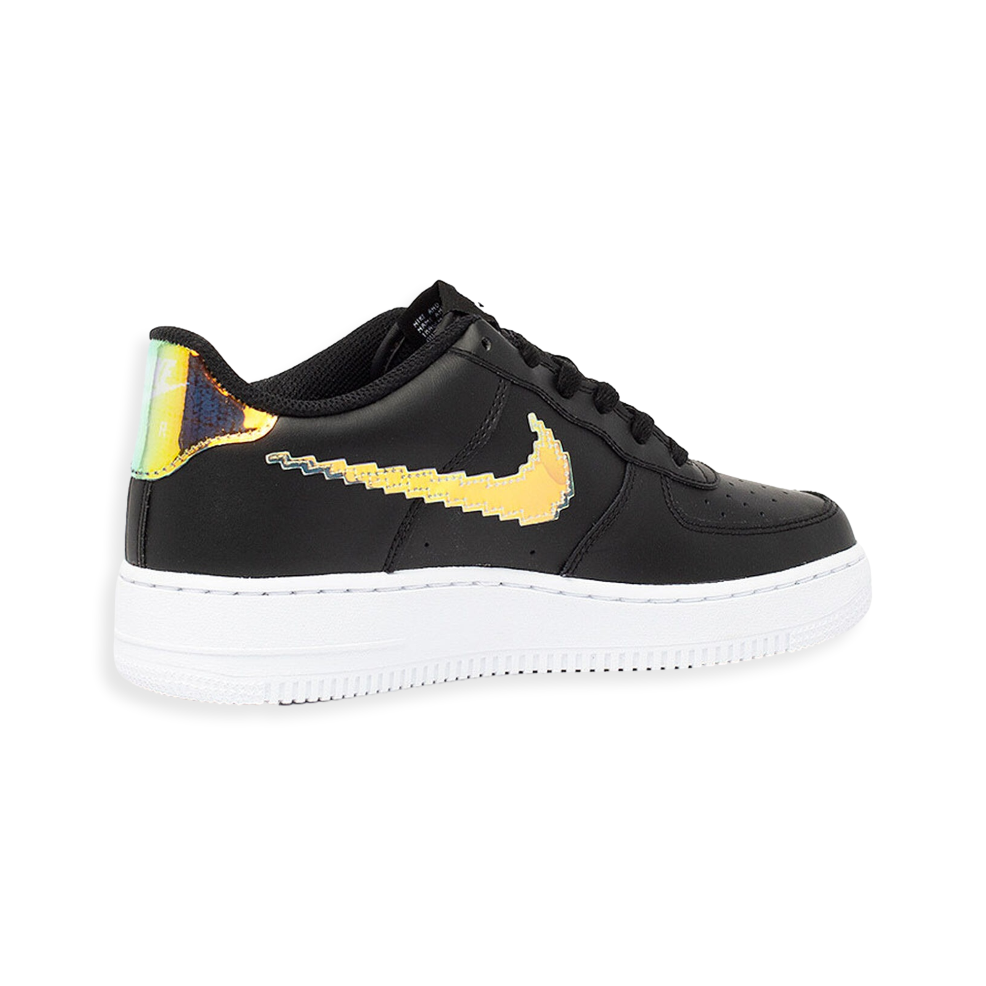 Air Force 1 Low LV8 Digital Swoosh Black GS