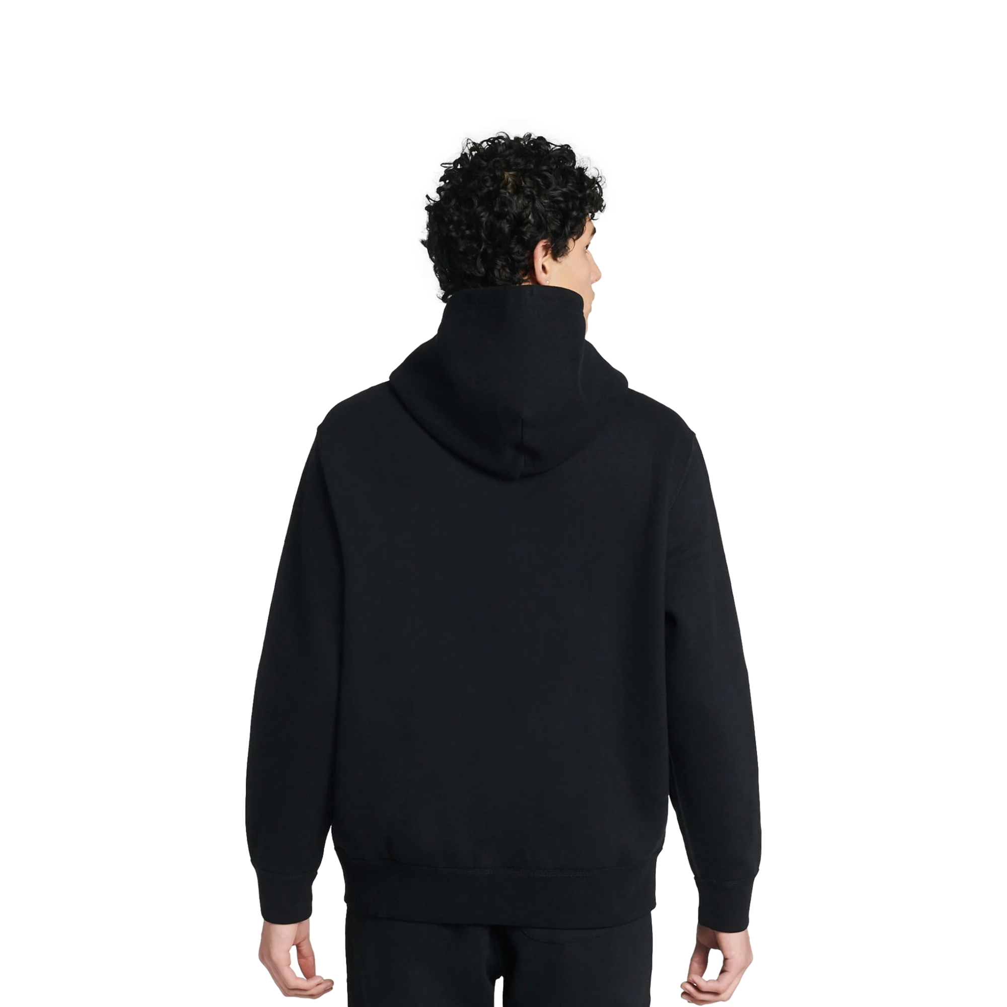 The RL Fleece Black Hoodie