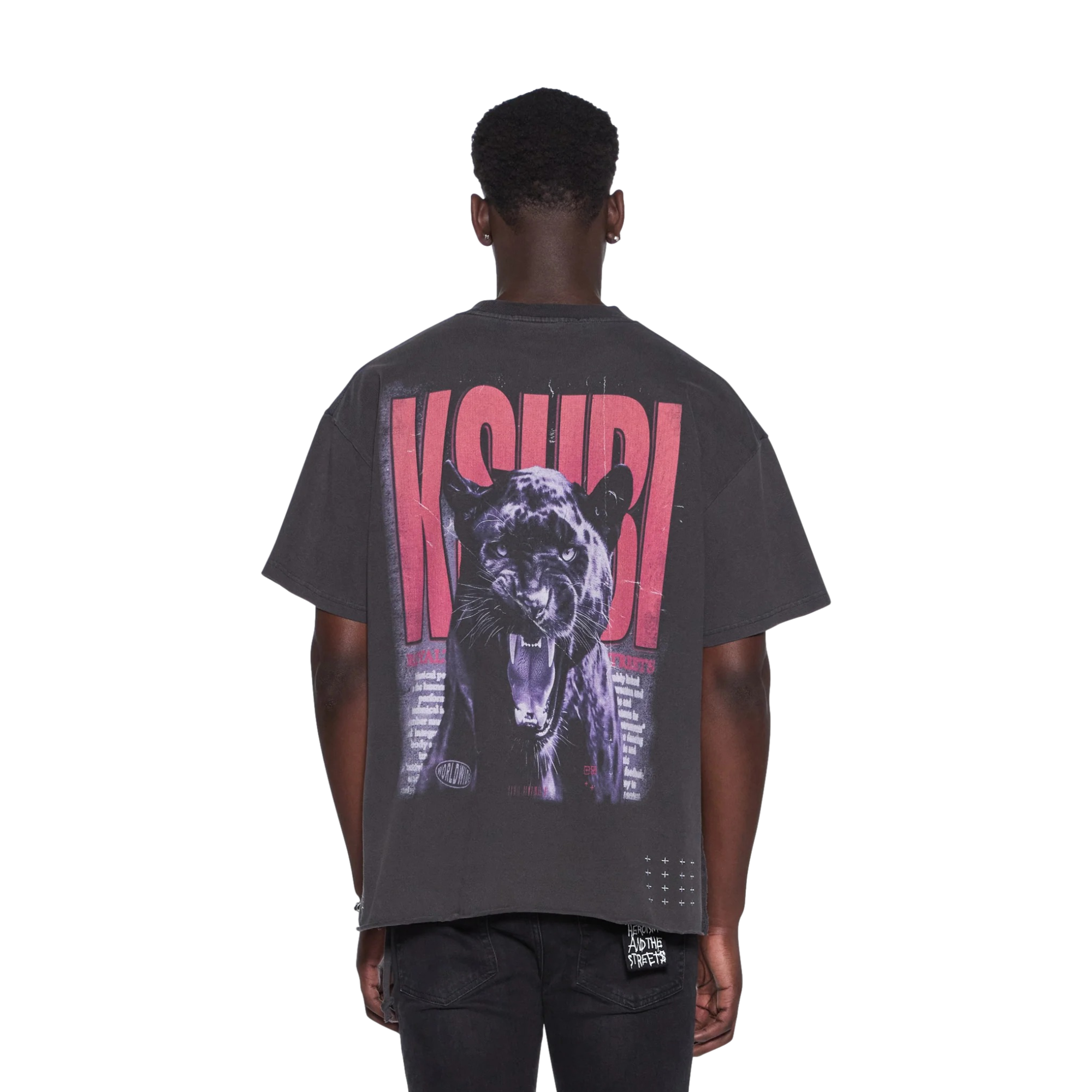 Panthera Ekcess SS Faded Black T-Shirt