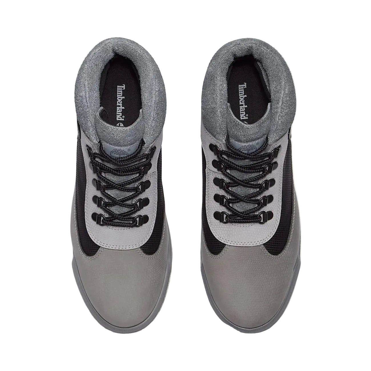 Field Mid Lace Up Gray Boots