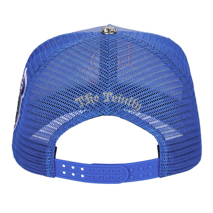 Godspeed X The Legacy Trucker Blue Orange Hat