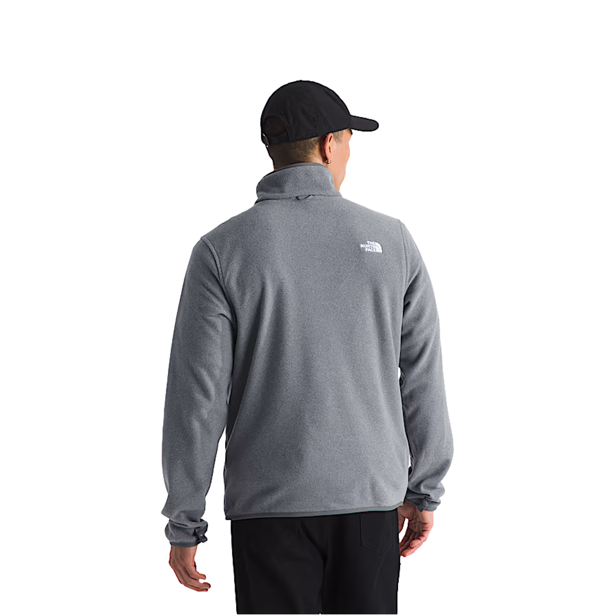 Glacier Fleece Gray Full Zip Jacket