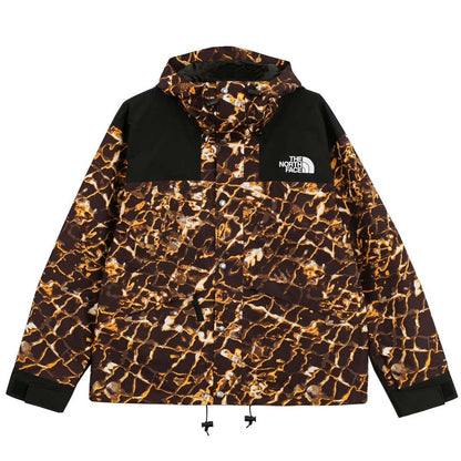 86 Retro Mountain Coal Brown White Jacket