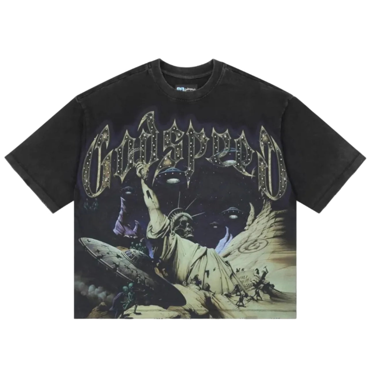 The Landing Black T-Shirt