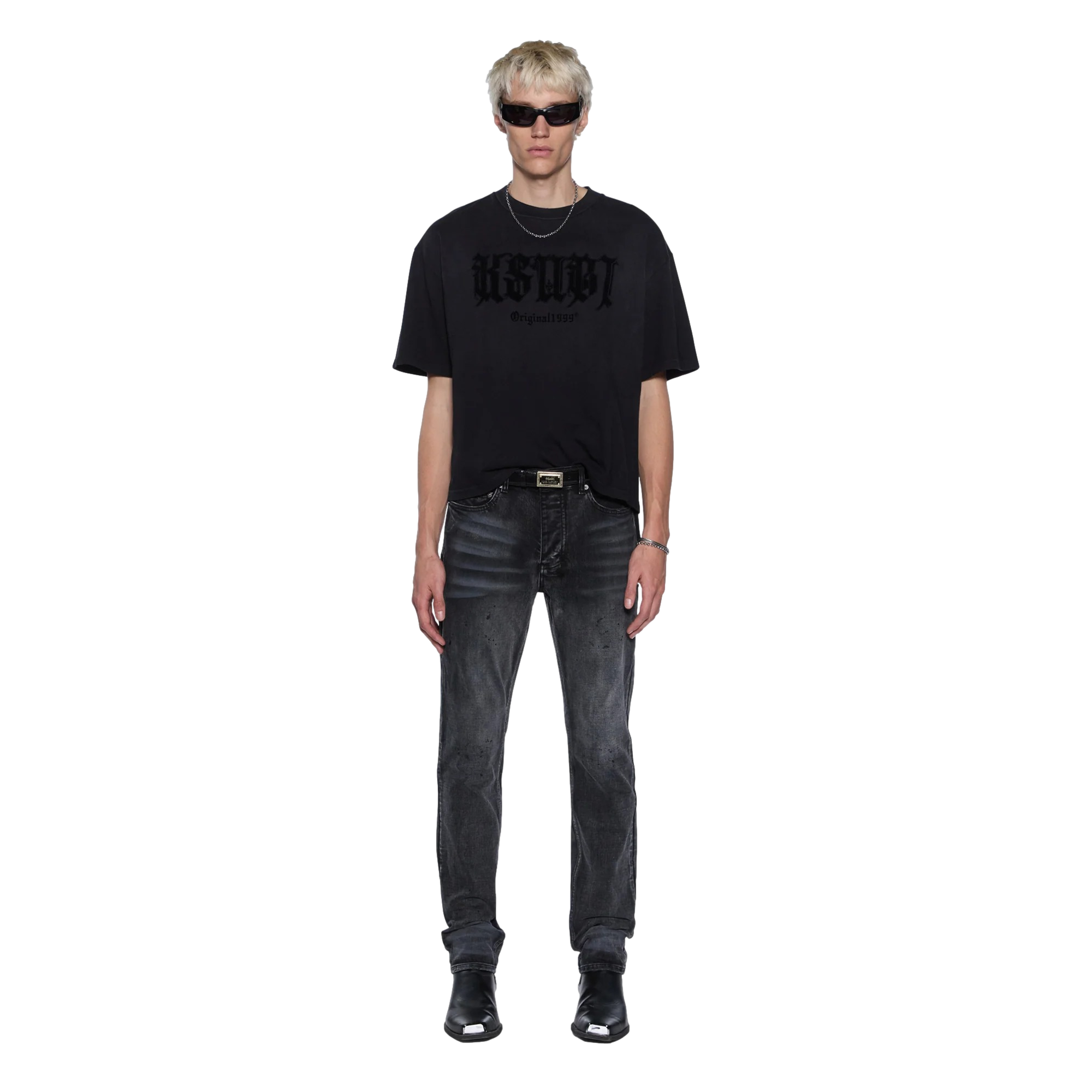 Kstudio Halen SS Tee Black Fade T-shirt