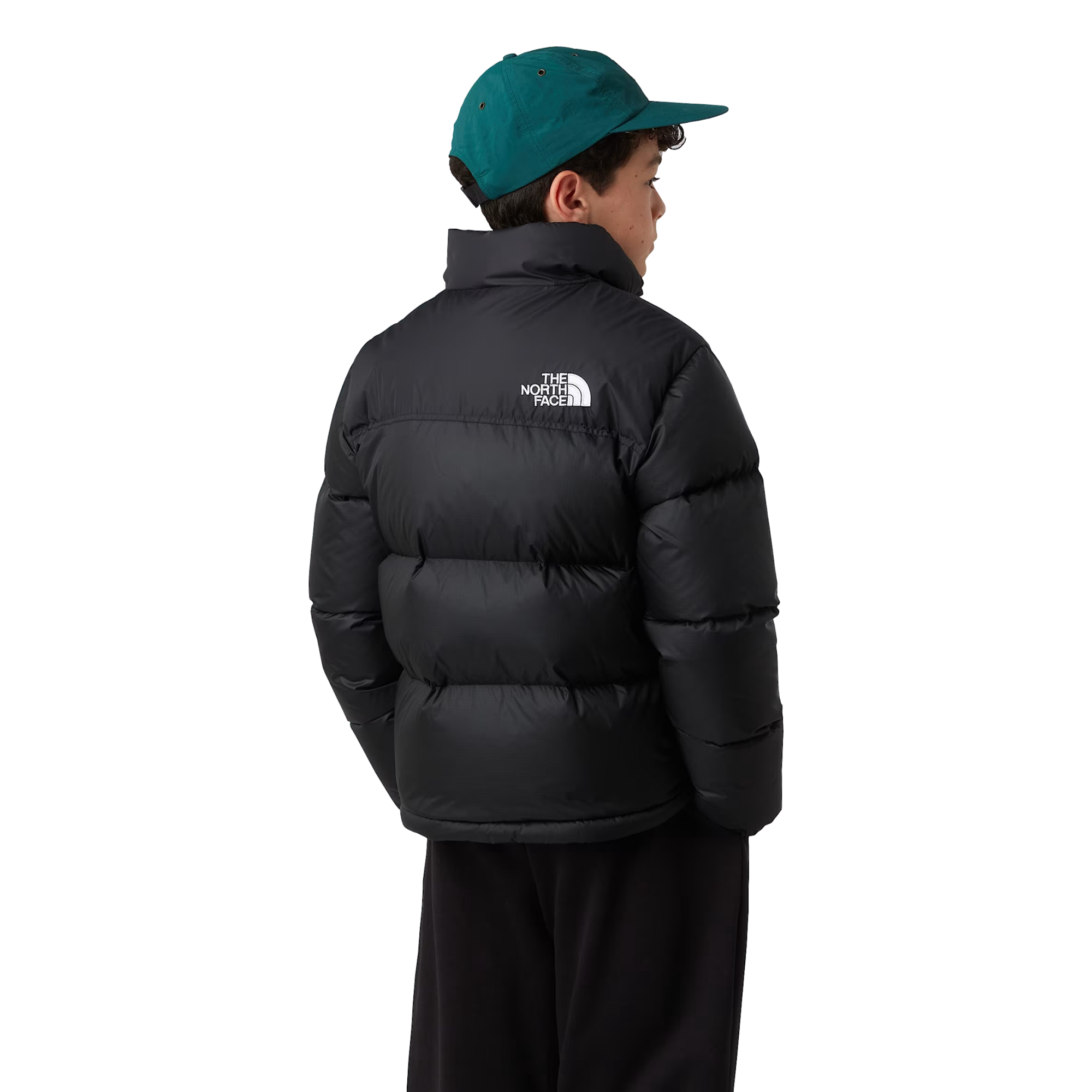 Teens' 1996 Retro Nuptse Black Jacket