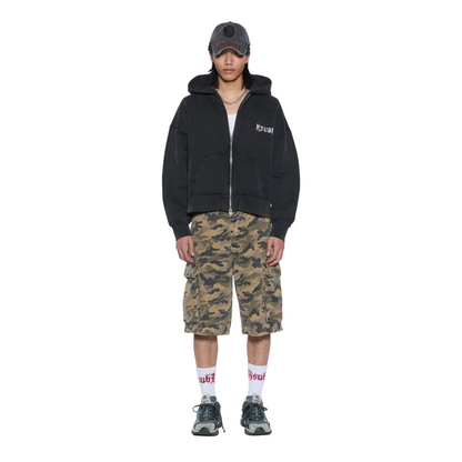 Death Snake Halen Ash Full-Zip Hoodie