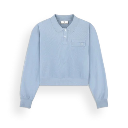 Aida Polo Faded Denim Jacket