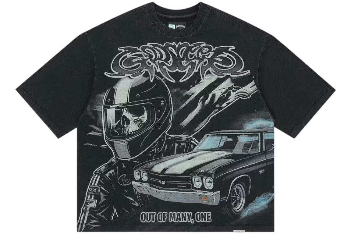 American Muscle Black T-shirt