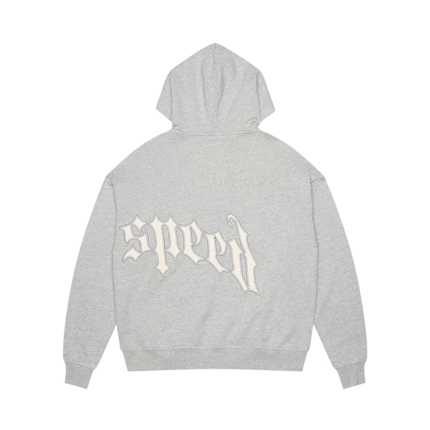 Og Logo  V2 Grey Silver Satin Boom Sweatsuit