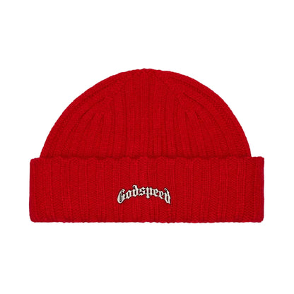 Og Logo Emblem Red Beanie