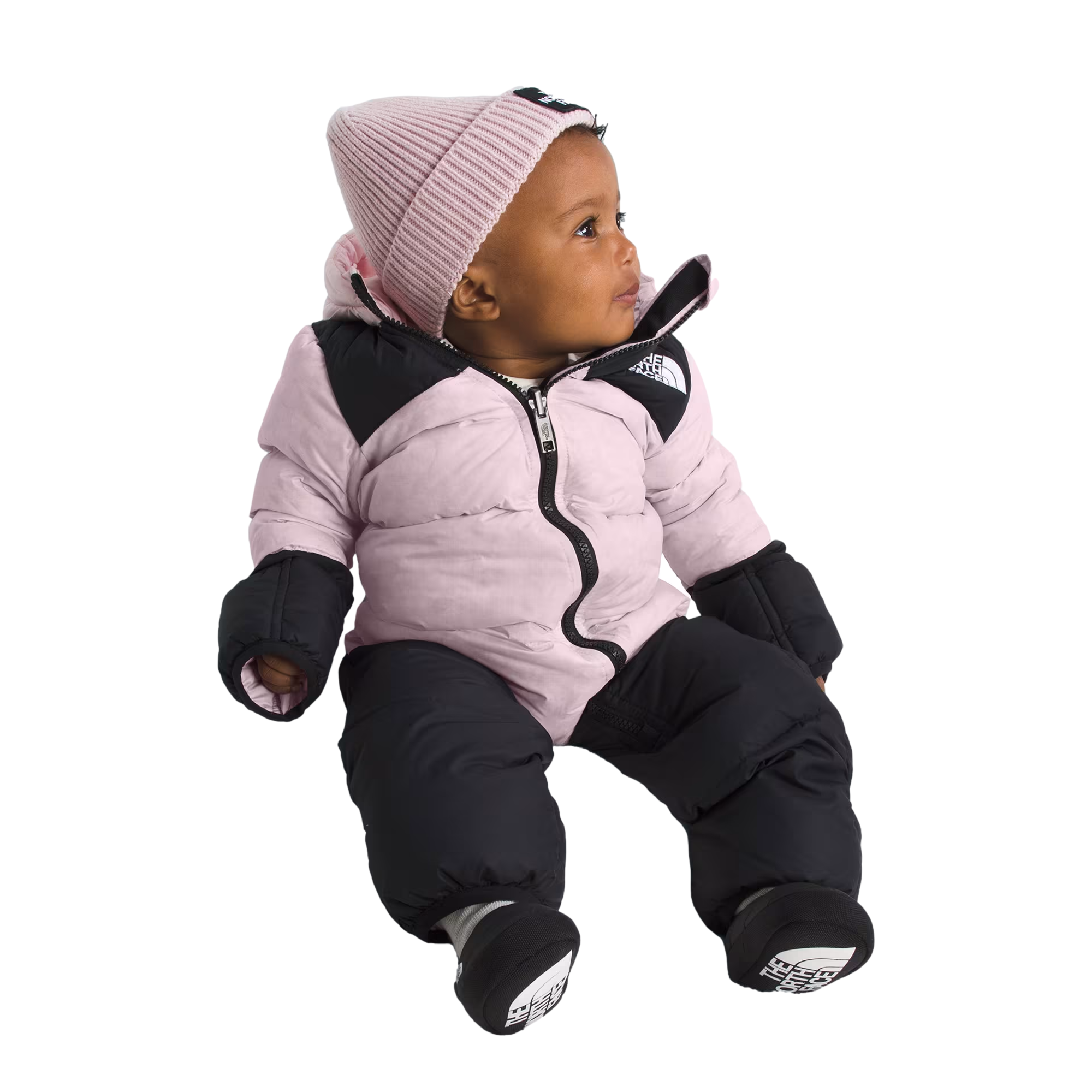 Baby 1996 Retro Nuptse Pink One Piece