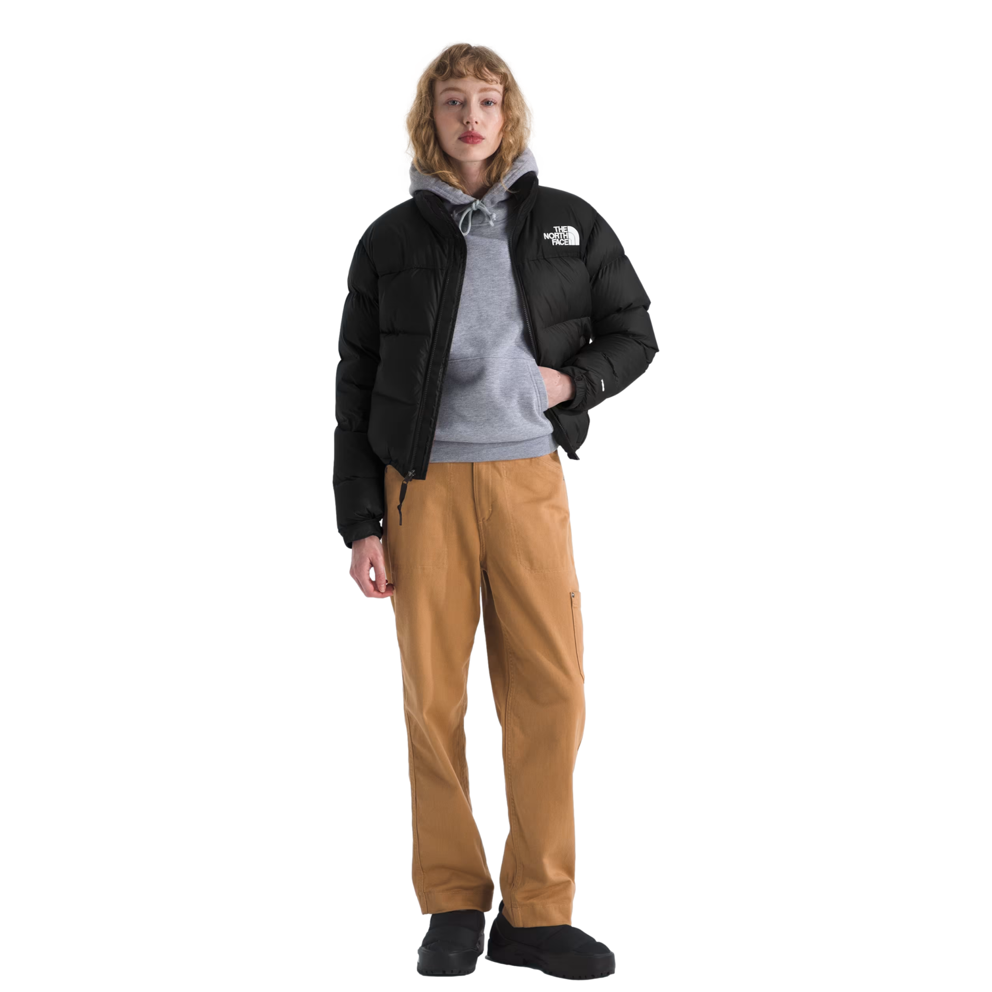 1996 Retro Nuptse Black Jacket